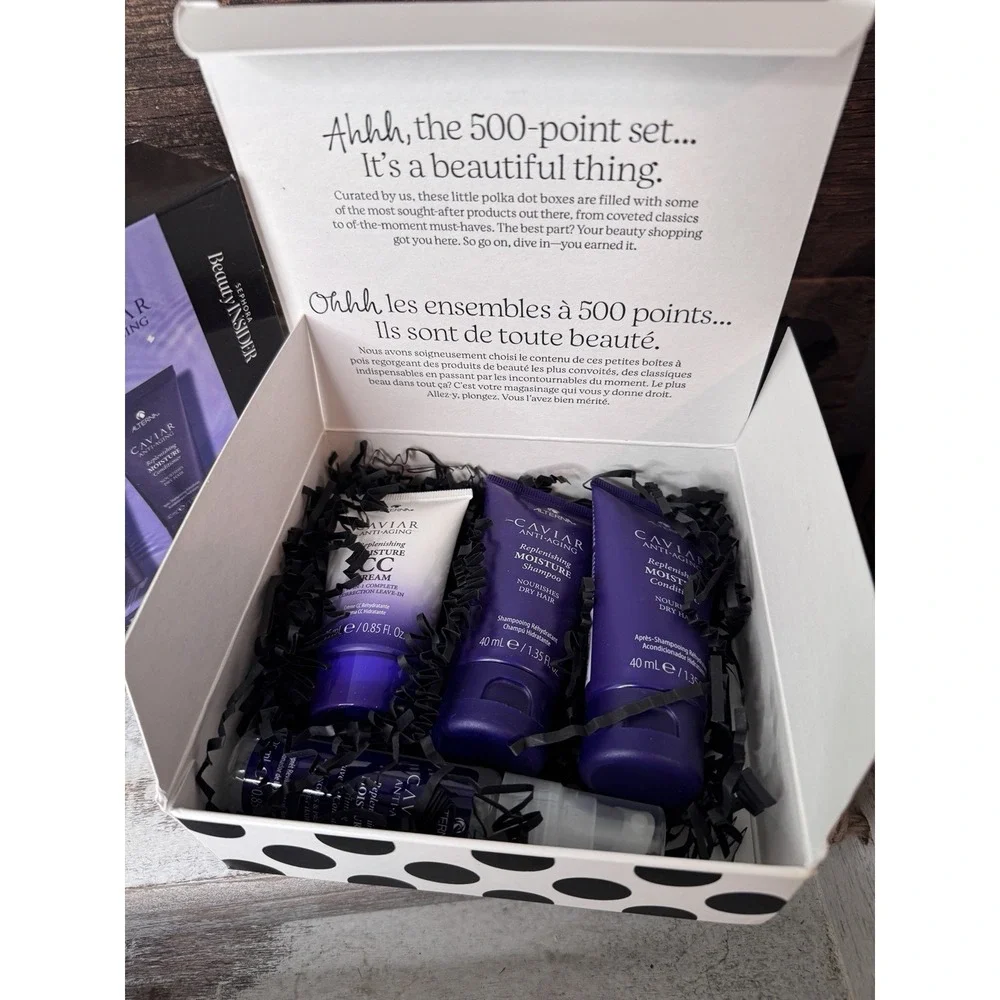 Alterna Caviar Beauty Insider Bundle – Shampoo, Conditioner, CC Cream + Leave-In